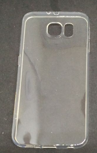 Защитная крышка силиконовая Samsung Galaxy S6, прозрачная