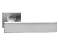 Ручка Plano S.Chrome хром матовый на квадратной розетке