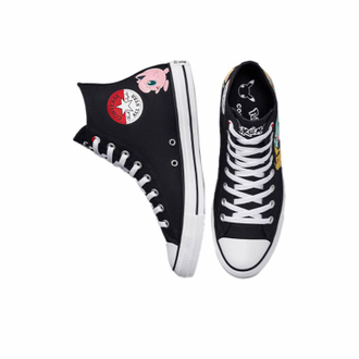 Кеды Converse x Pokemon First Partners black высокие