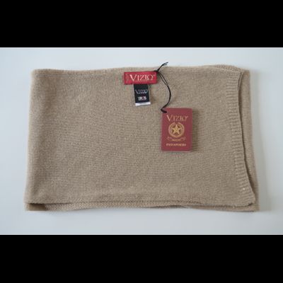 Кашемировый берет женский Vizio Италия 9000 В бежевый