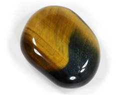 Тигрово-соколиный глаз, полировка плоская, ЮАР (30*24*10 мм, 14 г) №35697