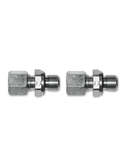 Комплект фитингов прямых переходных Lecomble&Schmitt 2200107 2шт  1/2 BSPP M - 18мм