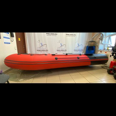 Моторная лодка Таймень RX 4300 НДНД красный/черный