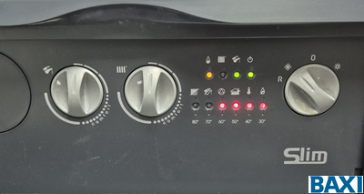 Напольный одноконтурный газовый котел с чугунным теплообменником BAXI SLIM 1.230 iN