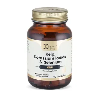 (Debavit) Kelp Potassium lodide & Selenium - (90 капс)