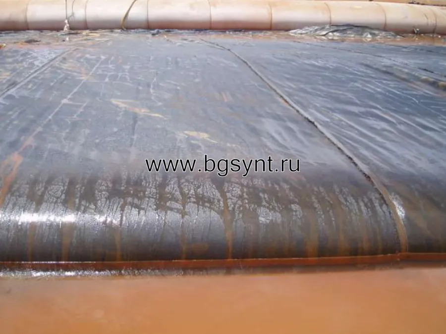 Обезвоживание нефтешлама в геотубах МИАТУБЫ