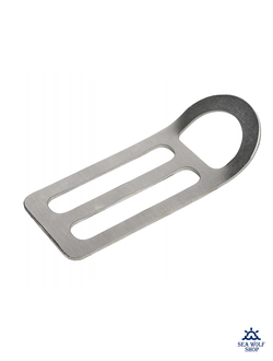 Пряжка поясная Scuba Brothers c D кольцом, двухщелевая