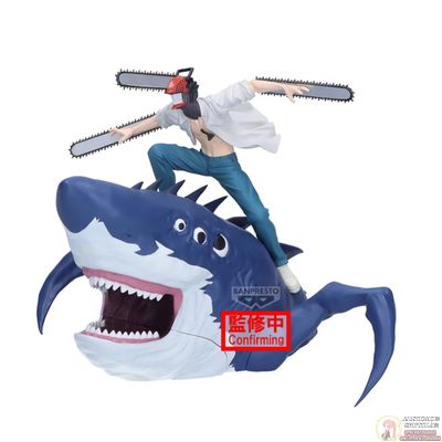 Фигурка Человек-бензопила и Бим Chainsaw Man &amp; Beam FigLife! Banpresto купить