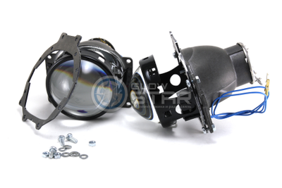 Комплект Hella R New с рамками для замены штатных ксеноновых / галогенных линз автомобиля Suzuki Grand Vitara (2005 - 2015)