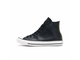 Купить Кеды Converse All Star кожаные черные высокие 165664C