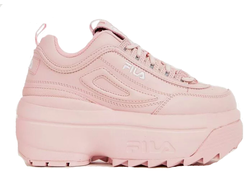 Fila Disruptor 2 Розовые кожаные на танкетке (копия)