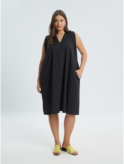 Классические женские брюки с люрексом для полных женщин