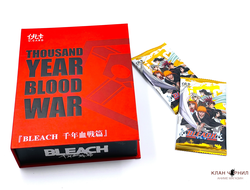 Бустеры с коллекционными карточками по «Bleach» Thousand-year blood war от U.Card