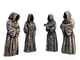 Monk statues (PAINTED)