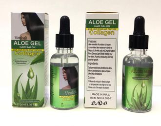 Сыворотка для волос Aloe Gel Collagen