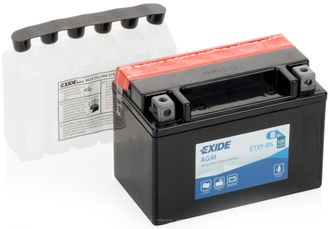 Аккумулятор EXIDE ETX9-BS (508 19)