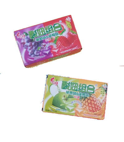 Жевательный мармелад Grape/Strawberry Taste