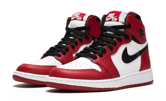 Air jordan 1 bianche rosse new arrivals