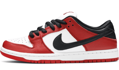 Nike SB Dunk Low J Pack Chicago (Красные с белым) сбоку