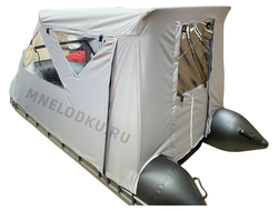 Тент ходовой Таймень NX 3800 сбоку