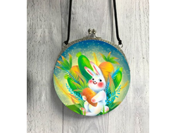 Сумка круглая год Кролика №11