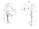 Смеситель для кухни GROHE Euroeco с высоким изливом, хром 32752000