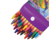 Восковые мелки ЛУЧ "Фантазия", 24 цвета, на масляной основе, картонная упаковка с европодвесом, 25С1521-08