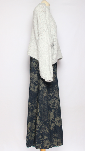 ДЖЕМПЕР КОРОТКИЙ "КИМОНО ШОВ СТОЙКА" широкий рукав голубой, чайная роза, св.серый, серый, какао до р.54