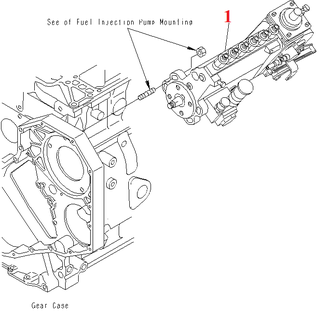 6738-71-1110  Топливный насос высокого давления (ТНВД) Komatsu PC200-7