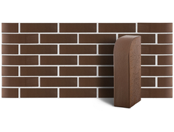 Кирпич облицовочный Коричневый Гладкий полнотелый R60 250х120х65 М500 ЛСР