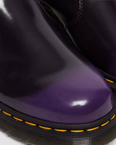 Ботинки Dr Martens Vegan 2976 Black Purple Oxford