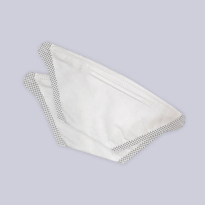 Маска респиратор трехслойная из нетканого материала, с клапаном выдоха