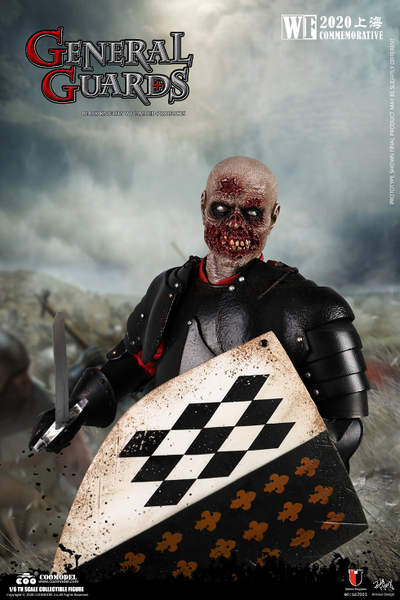 Страж генерала (Черный рыцарь, лимитированная версия) - Коллекционная ФИГУРКА 1/6 scale SERIES OF EMPIRES (DIECAST ALLOY) - GENERAL GUARDS (BLACK KNIGHTS WF2020 LIMITED VERSION) (SE2001) - COOMODEL