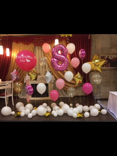 Фотозона из шаров №1