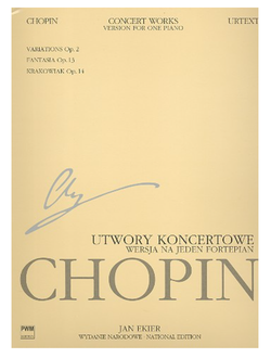 Chopin, Fr?d?ric. Concert works for piano and orchestra (version for 1 piano). National Edition vol.15 A 14a