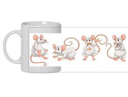 Кружка "Крыса" №2