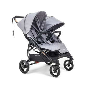 Коляска прогулочная для двойни Valco baby Snap Duo Cool Grey