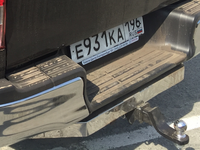 Фаркоп ТСС под квадрат с облицовкой балки из полированной нержавеющей стали