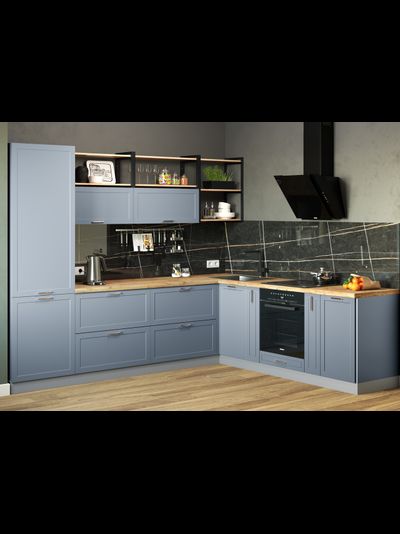 Кухня «Квадро» Оливково-зеленый  модульная кухня