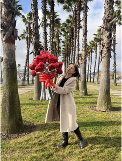 Букет из сердец