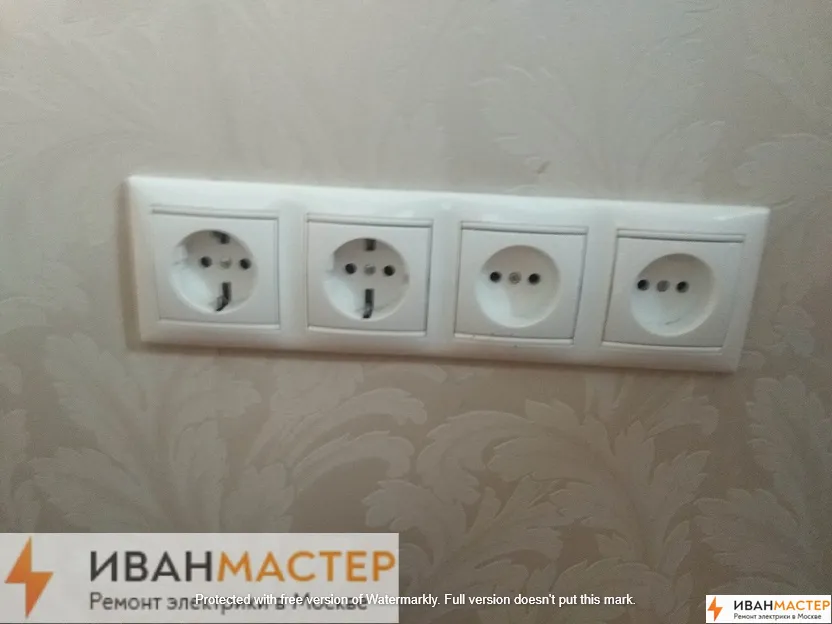 Монтаж электрики в доме