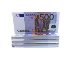 Отрывной блокнот 500€ в жесткой обложке