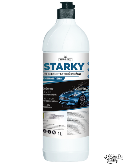 Автошампунь для бесконтактной мойки STARKY (1л) Profy Mill