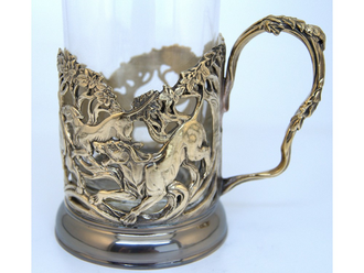 фото подстаканника охота на кабана