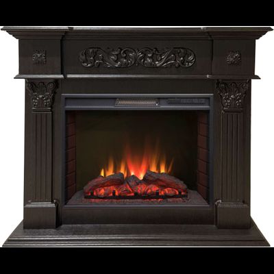 Электрокамин Лидс BL с очагом Sparta 25.5 LED