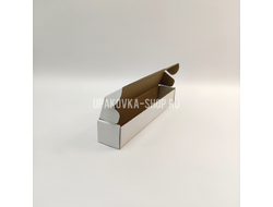 Коробка с откидной крышкой 250*40*40 мм БЕЛЫЙ