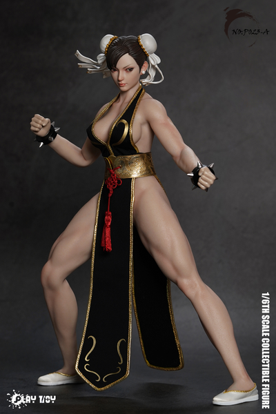 Чун Ли (серия Street Fighter) - Коллекционная ФИГУРКА 1/6 Fighting Goddess 2.0 (P023A) - PLAY TOY