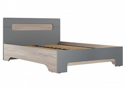 Кровать ПАЛЕРМО - 3 с ортопедическим основанием  (1,4 м)