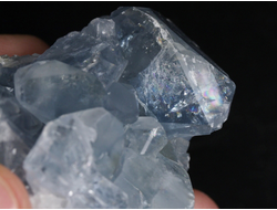 Целестин голубой, друза кристаллов, Мадагаскар (53*42*34 мм, 142 г) №37787