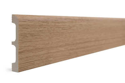 Напольный плинтус Decor-Dizayn 706-90SH, влагостойкий, ударопрочный, 2,4 метра